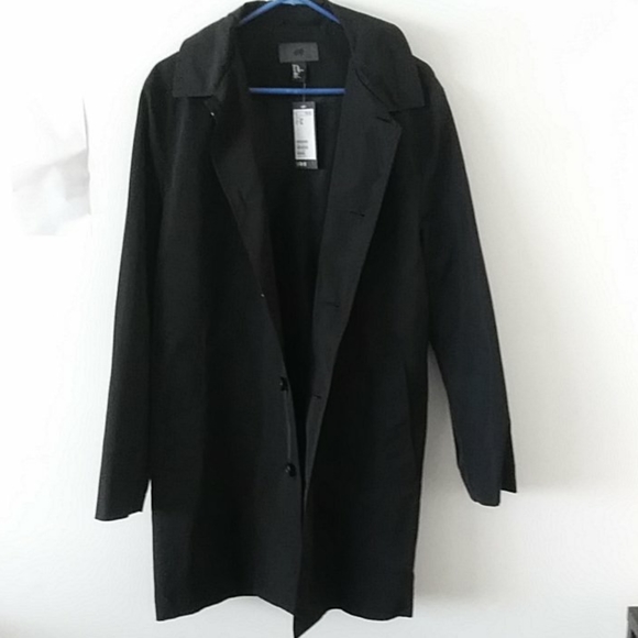 BRAND NEW H& M MEN'S TRENCH COAT - Picture 14 of 16